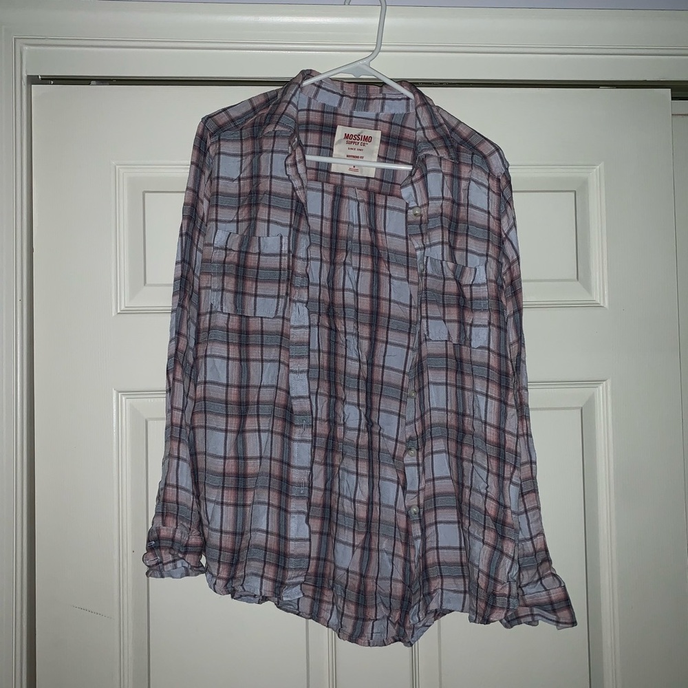 multi color thin flannel